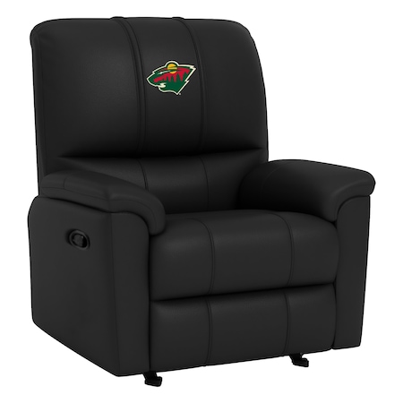 Dreamseat Rocker Recliner with Minnesota Wild Logo XZ52031CDRRBLK-PSNHL41040